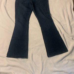 ANA size 10 bootleg, dark denim jeans